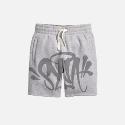 Central Cee Synaworld Shorts Grey (2)