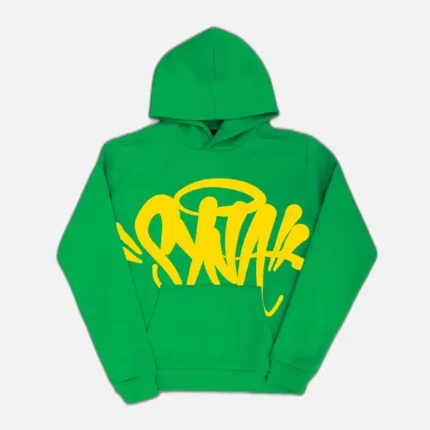 Central Cee Synaworld ‘Syna Logo’ Hoodie Green (1)