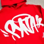 Central Cee Synaworld ‘Syna Logo’ Hoodie Red (2)