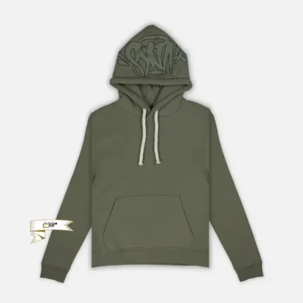 Central Cee Synaworld ‘Syna Logo’ Hoodie Sage (1)