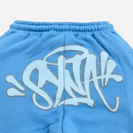 Central Cee Synaworld ‘Syna Logo Sweatpants Blue 1