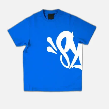 Central Cee Synaworld ‘Syna Logo T Shirt Blue 2