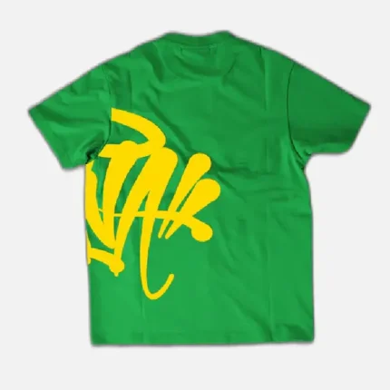 Central Cee Synaworld ‘Syna Logo’ T Shirt Green (3)